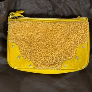 Coach Rhyder Shearling Pochette Crossbody #36490